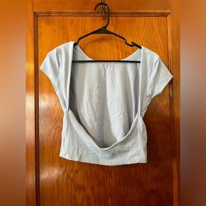 Aerie open back top